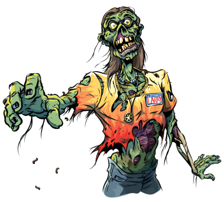 Рик Ходячие мертвецы рисунок