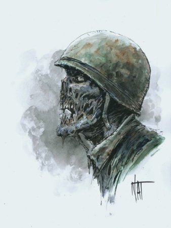 Популярные персонажи в стиле зомби