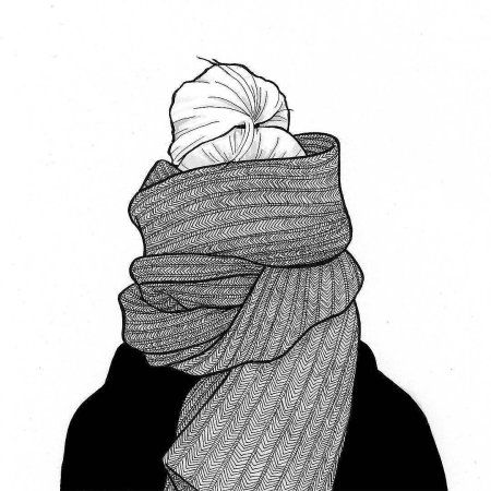 Набросок шарфа