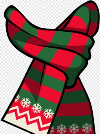 Рождественский шарф