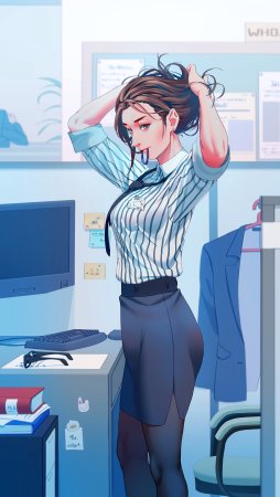 Аниме секретарша