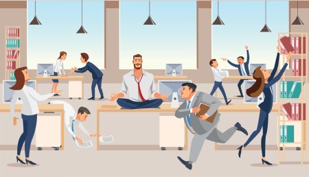 Сотрудники офиса рисунок