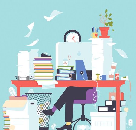 Офис иллюстрация