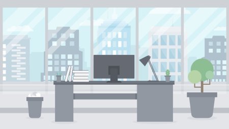 Нарисованный офис