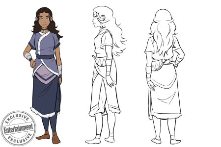 Аватар Легенда об Аанге скетчи персонажей