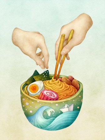 Идеи что нарисовать еда