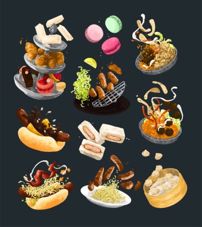 Рисунки еды