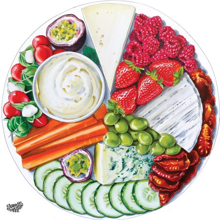 Красивые скетчи еды