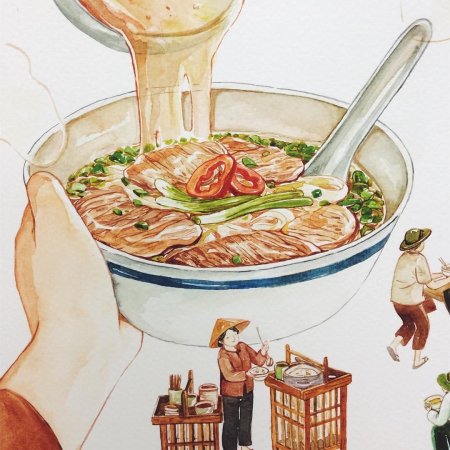 Обед иллюстрация