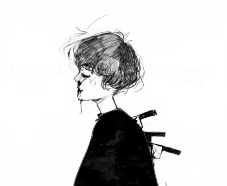 Депрессивные рисунки для срисовки