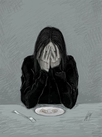 Депрессивный стиль рисования