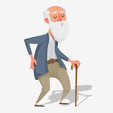 Старик мультяшный