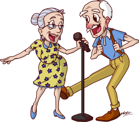 Старик мультяшный