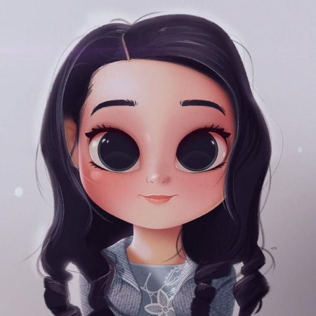 Девочка с большими глазами