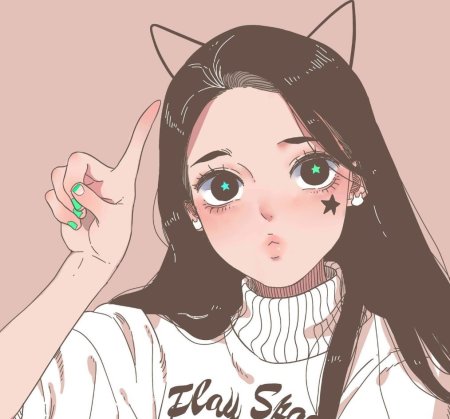 Арты девушек в стиле тумблер