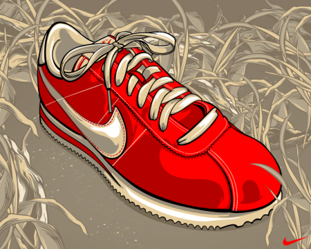 Nike Cortez Art