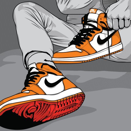Nike Air Jordan 1 обои