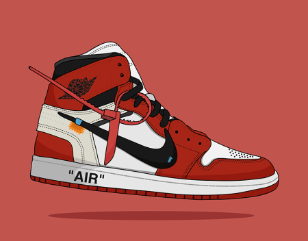 Nike Air Jordan 1 Art