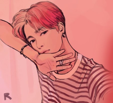 Чимин из BTS аниме