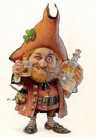 Гном набросок