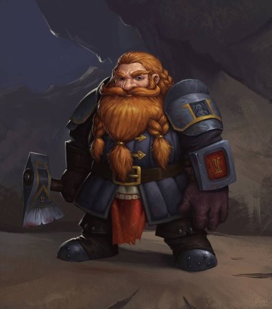 Дварф друид арт