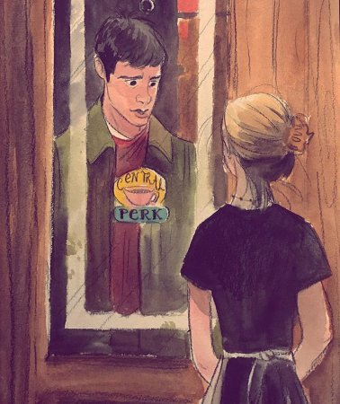 Арты по сериалу друзья