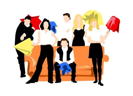 Сериал друзья рисунки