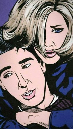 Росс и Рейчел арт