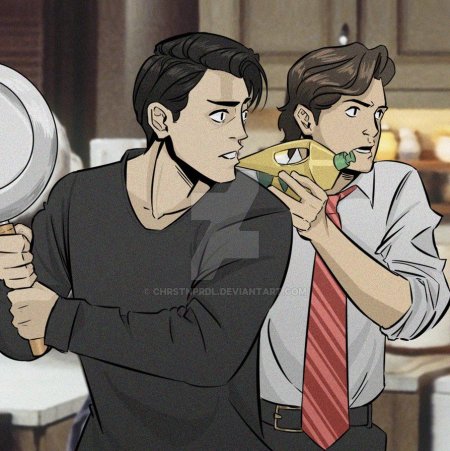 Джо и Чендлер арты