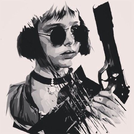 Эскиз Леон и Матильда