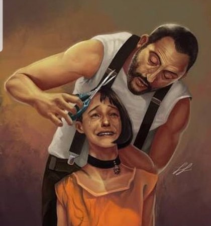 Леон фильм Матильда арт