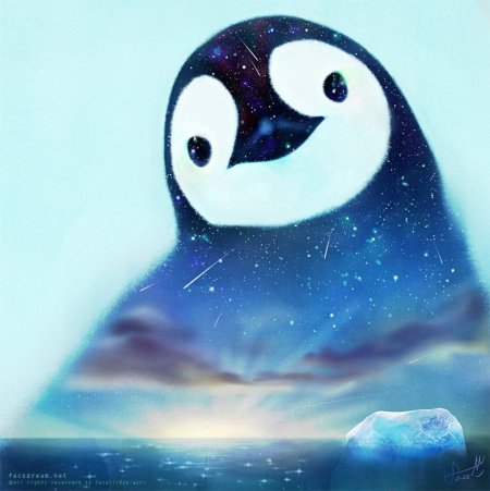 Пингвин на аву