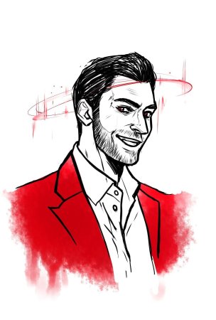 Люцифер Морнингстар скетч