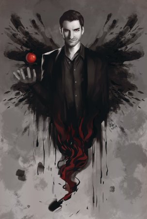 Люцифер Морнингстар арт