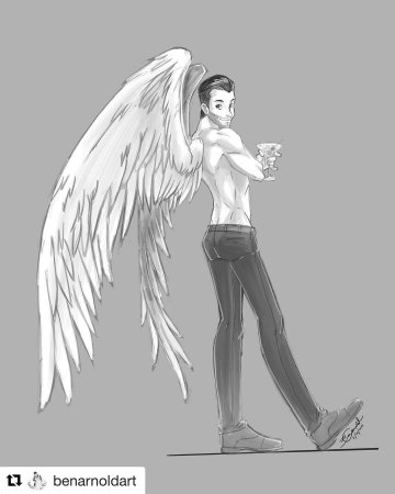 Ангел Люцифер Морнингстар Art