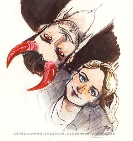 Люцифер и Хлоя арт