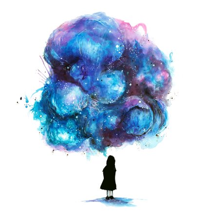 Мысли в голове арт