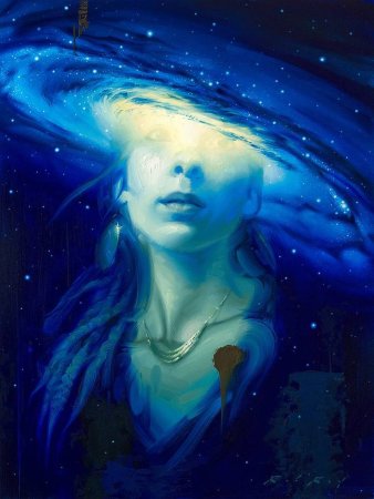 Девушка космос