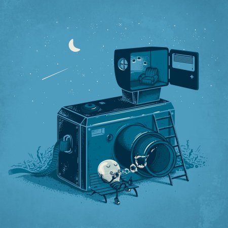 Логотип фотографа с фотоаппаратом