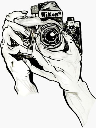 Логотип фотографа с фотоаппаратом