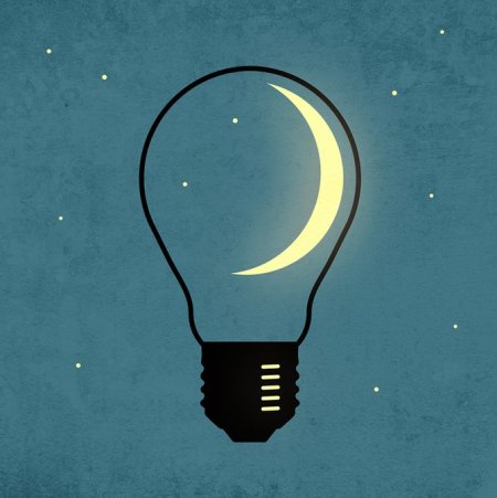 Лампочка арт