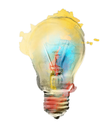 Креативная лампочка