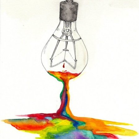 Идеи для рисования лампочка