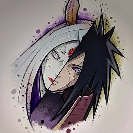 Мадара Кагуя Саске