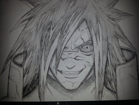 Учиха Мадара скетч