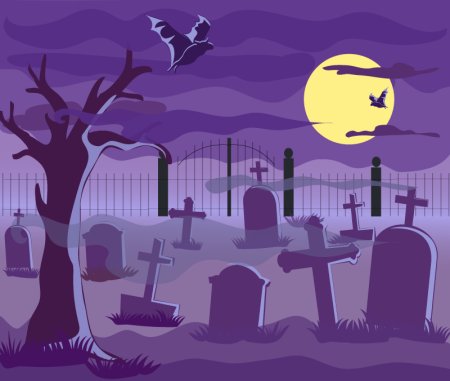 Мультяшное кладбище