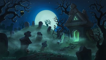 Кладбище тим Бертон