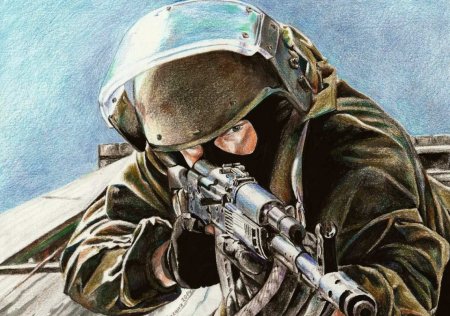 Спецназ рисунок