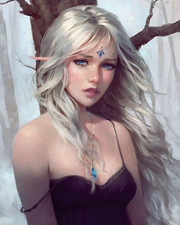 Эльфийка Лара Доррен АЭП Шиадаль