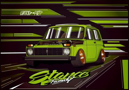 Нива 4х4 арт